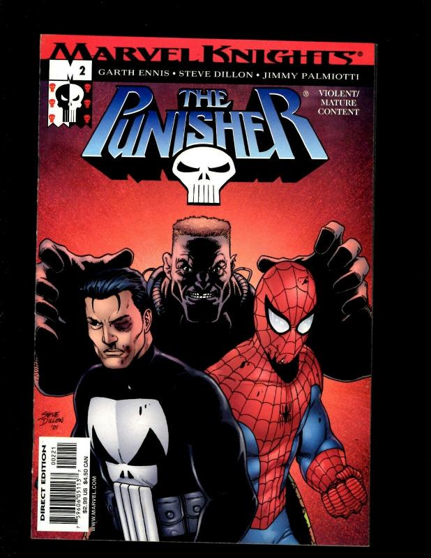 Lot of 8 Comics The Punisher 24 5 1 2 3 4 Painkiller Jane 1 Double-Shot 1 HY7