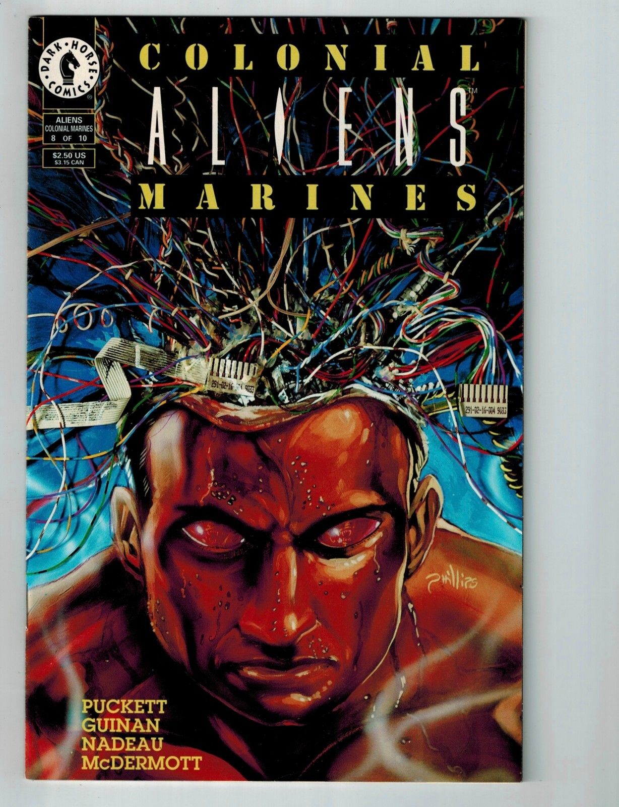 1993 Dark Horse Comics 10" x 27" promotional poster ALIENS Colonial Marines 