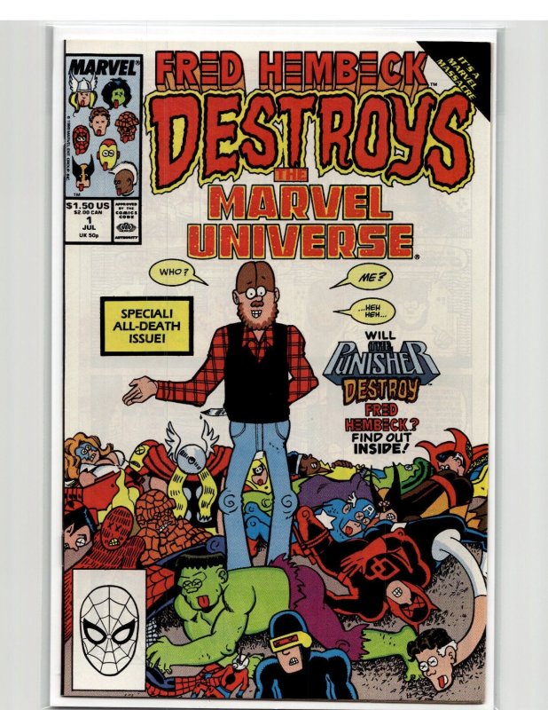 Fred Hembeck Destroys the Marvel Universe (1989) Fred Hembeck