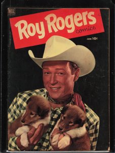 Roy Rogers Comics #54 (1952) Roy Rogers
