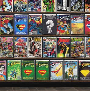 Huge Lot 130+ Comics with The Avengers, Avengers, Superman & More!