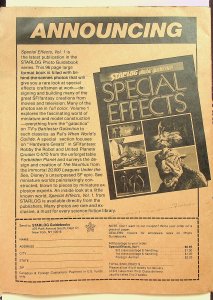 Cinemagic #1 Premiere Issue - O'Quinn Studios, Inc. Complete with shipping cover