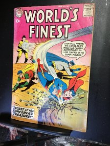 World's Finest Comics #103 (1959) Sorcerer! Tommy tomorrow Green Lantern...