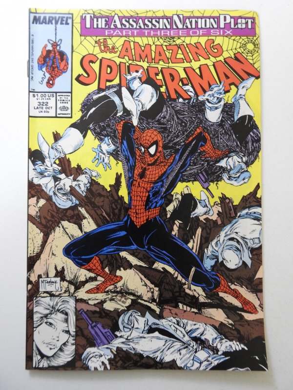 The Amazing Spider-Man #322 Direct Edition (1989) VF- Condition!