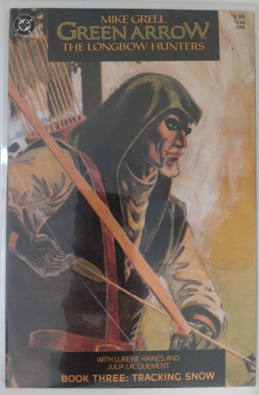 Green Arrow: The Longbow Hunters #3 (1987) FN+ Grell, Shado