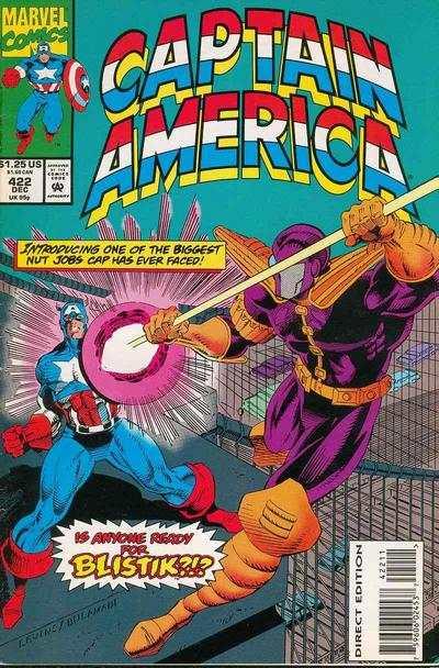 Captain America (1968 series) #422, VF+ (Stock photo)