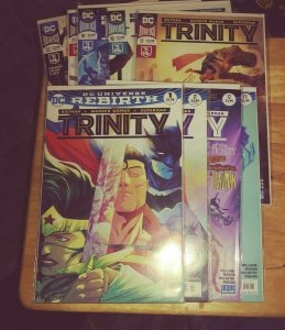 TRINITY # 1 2 12 13 17 18 19 21 22 2016 DC REBIRTH BATMAN SUPERMAN WONDER WOMAN