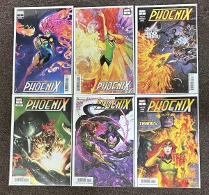 Phoenix #1,2,3,4,5,6 Marvel NM Lot