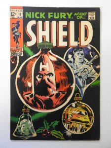Nick Fury, Agent of SHIELD #10 (1969) FN- Condition!