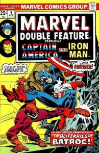 Marvel Double Feature #9 VF ; Marvel | Captain America Iron Man