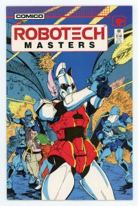 Robotech Masters #22 Mike Baron Comico NM-