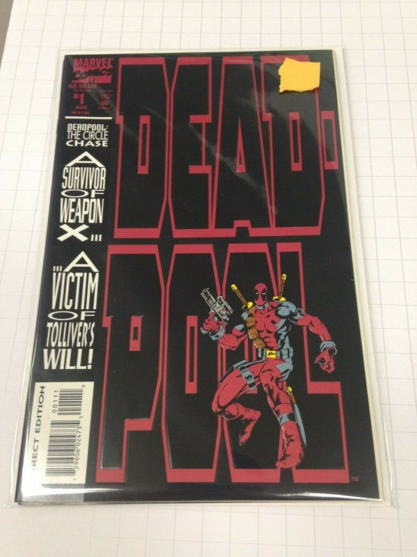 Deadpool Circle Chase 1-4 set Avg. grade NM