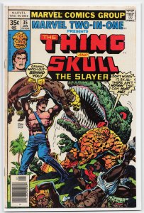 Marvel Two-in-One #35 (1978) Skull the Slayer