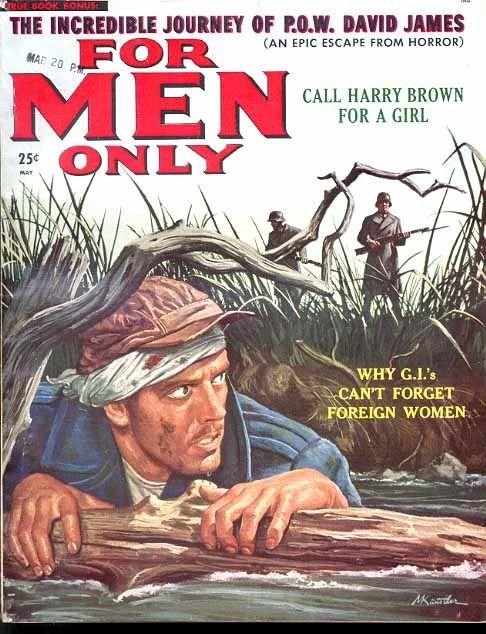 FOR MEN ONLY 1958 MAY-POWS/CALL GIRLS/NAZIS FN