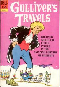 GULLIVERS TRAVELS 1 VG-F  Sept.-Nov. 1965 COMICS BOOK