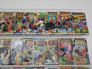 Huge Lot 88 Comics W/ Howard the Duck, Shadow, Human Fly, +More! Avg VG/FN !
