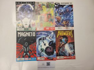 6 Comics #8 15 30 Mighty Avengers #5 She-Hulk #2 Infinity #3 Magneto  28 TJ26