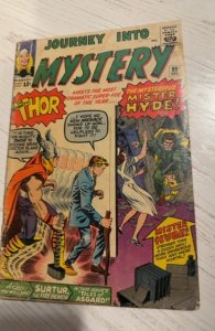 Journey Into Mystery #99 (1963)the mysterious mister Hyde see description
