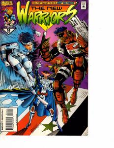 Lot Of 2 Comic Books Marvel New Warriors #58 and #59 Thor   ON10