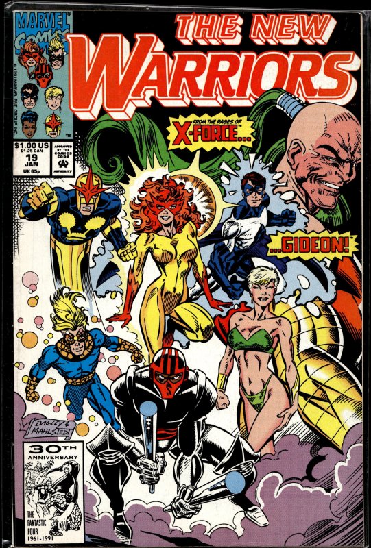 The New Warriors #19 (1992) New Warriors [Key Issue]
