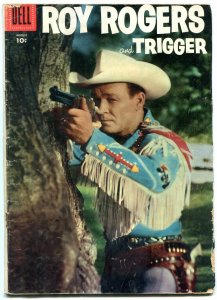 Roy Rogers and Trigger #104 1956- Dell Western VG-