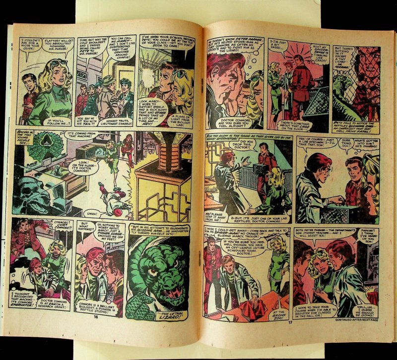 Peter Parker The Spectacular Spider-Man #32 Marvel Lizard Newsstand 1979