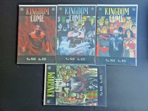 Kingdom Come #1 2 3 & 4 Complete Set - Mark Waid - Batman - Superman - NM