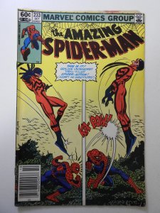 The Amazing Spider-Man #233 (1982) VG Condition moisture stain