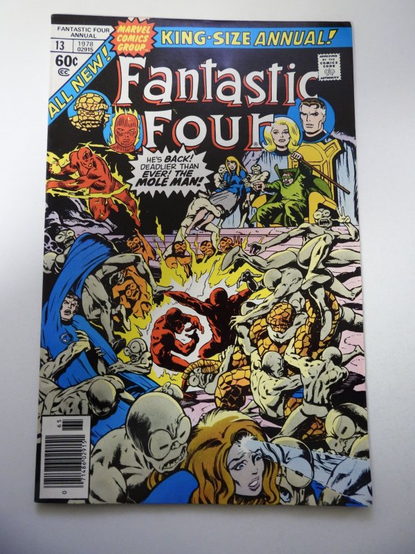 Fantastic Four Annual #13 (1978) FN Condition