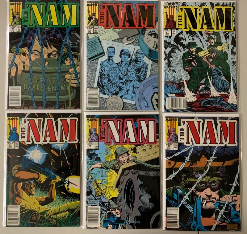 The 'Nam comics run from: #1-30 DIR 30 diff (1986-89)