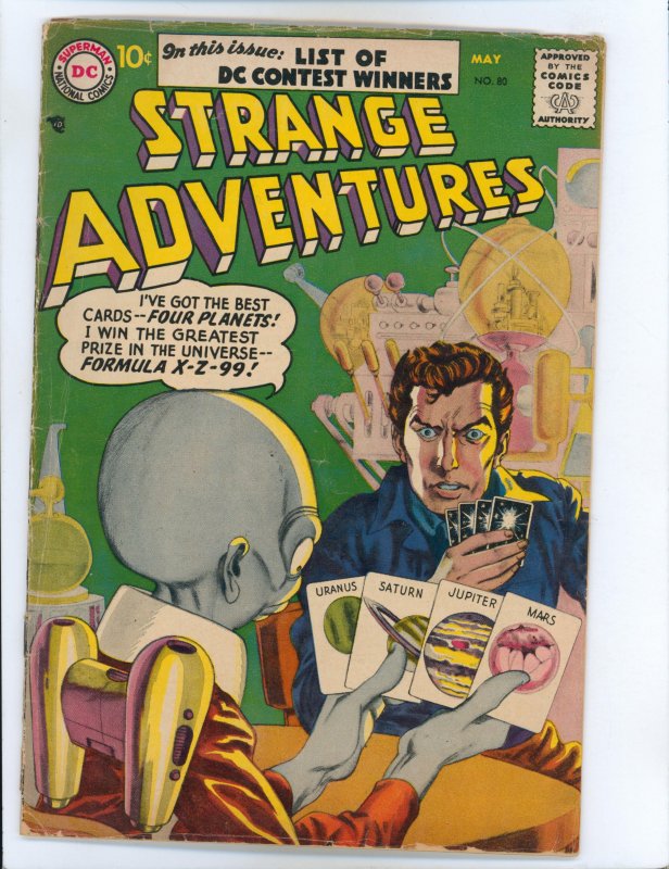 Strange Adventures #80  (1957)