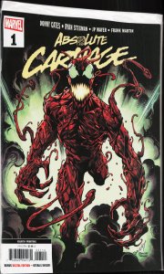 Absolute Carnage #1 Fourth Print Cover (2019) Carnage