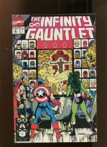 THE INFINITY GAUNTLET #2 (7.5) FROM BAD TO WORSE 1991