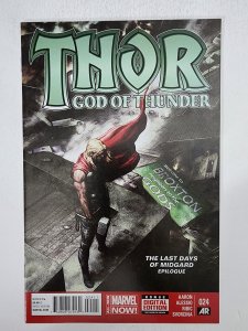 Thor: God of Thunder #24 Galactus becomes Black Galactus
