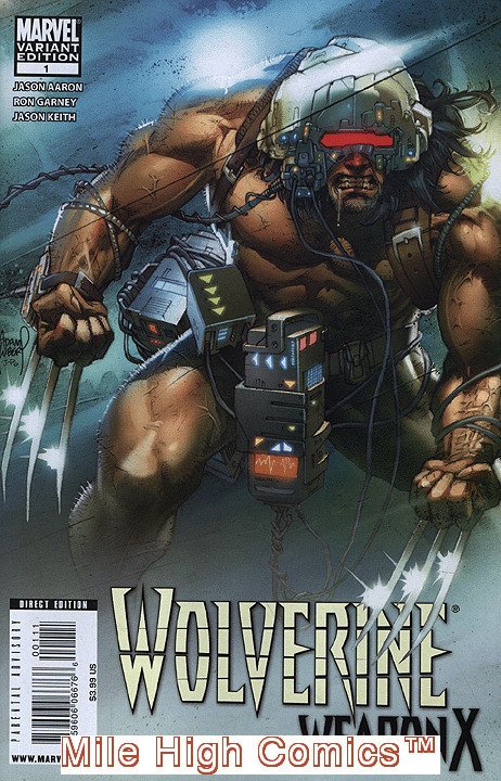 WOLVERINE: WEAPON X (2009 Series) #1 VARIANT Fine Comics Book