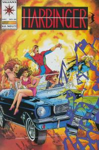 Harbinger #24 VF ; Valiant