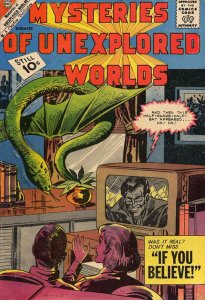 Mysteries of Unexplored Worlds #27 VG ; Charlton | low grade comic November 1961
