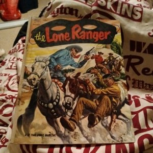 The Lone Ranger #51 Sep 1952, Dell comics Golden age 52 page issue painted cover