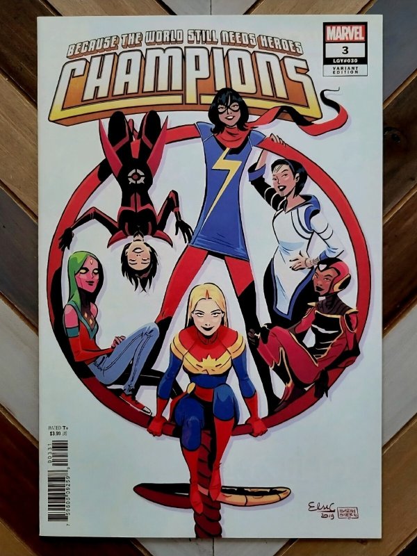 Lot of 12: Champions #1-12 NM- (Marvel 2016) #1 Brooks 1:20 1st Team App, Origin