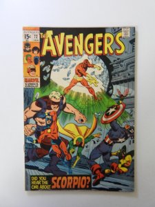 The Avengers #72 VG condition moisture damage