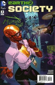 Earth 2: Society #3 VF; DC | save on shipping - details inside
