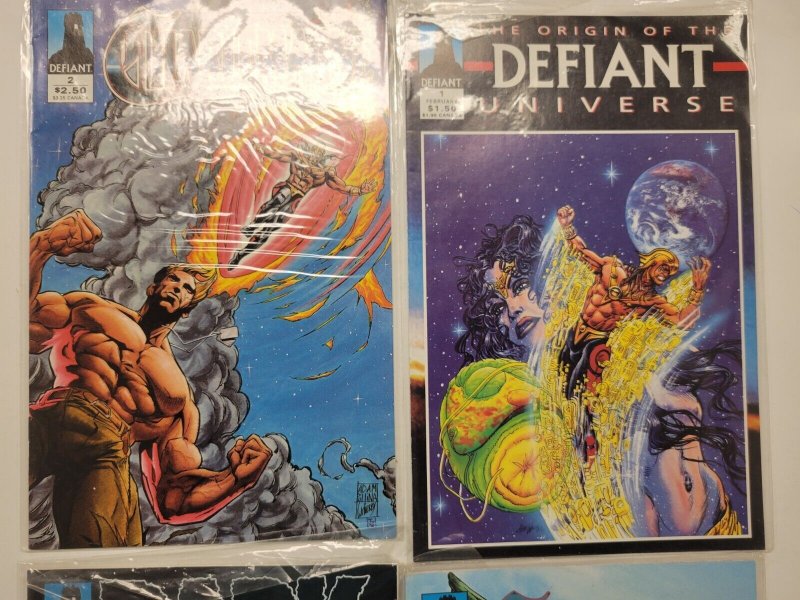 4 Defiant Comics #2 3 Charlemange #4 Defiant Universe #4 Dark Dominion 82 LP4