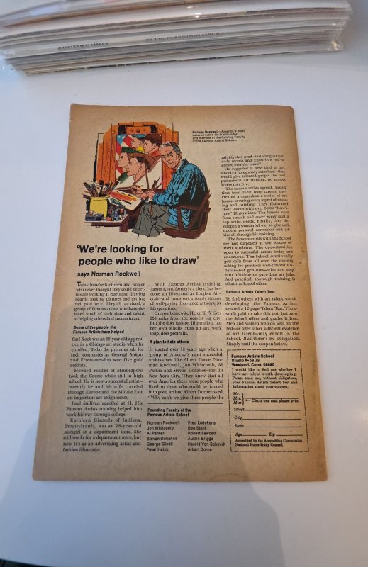 The Amazing Spider-Man #67 (1968)to squash a spider Mod foxxing/tanning