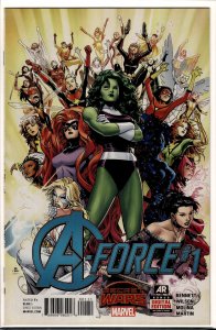 A-Force #1 (2015) She-Hulk [Key Issue]