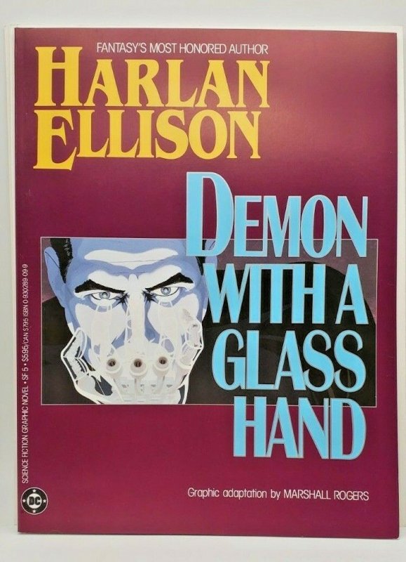 Demon With a Glass Hand 1986   DC Comics   Harlan Ellison Novel   TPB   NM