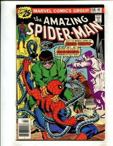 AMAZING SPIDER-MAN #158 (8.5) NEWSSTAND, DOC OCK, HAMMERHEAD!! 1976