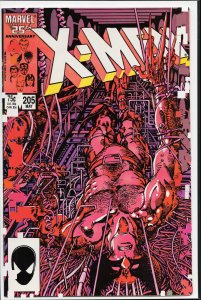 The Uncanny X-Men #205 (1986) X-Men