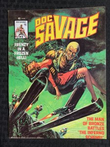 1976 DOC SAVAGE Magazine #3 FN 6.0 John Buscema / Frenzy in a Frozen Hell