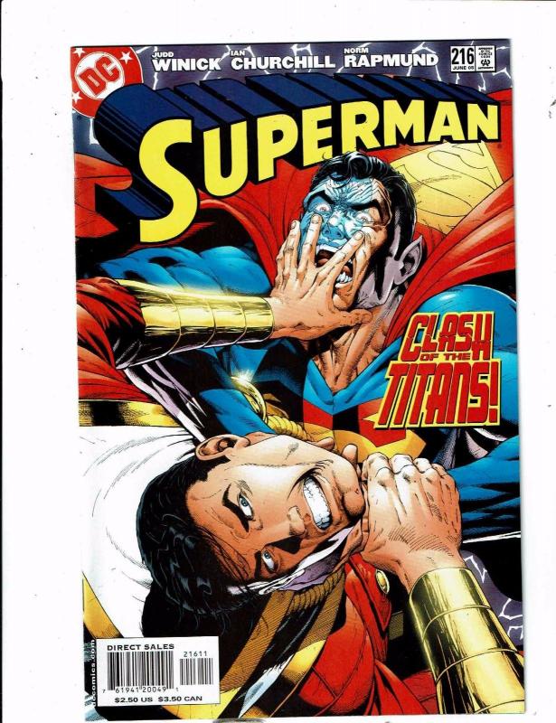 Lot of 2 Superman DC Comic Books #216 217 KS5