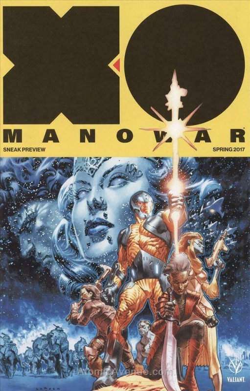 X-O Manowar 2017 Ashcan #1 FN; Valiant | save on shipping - details inside